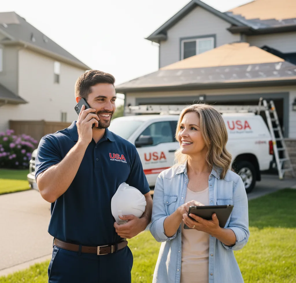USA Roof Repair Experts customer support in Hillsborough